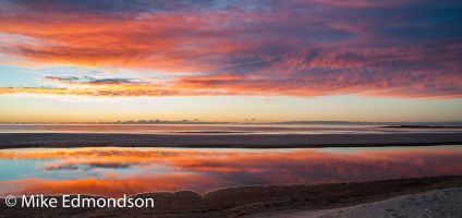 Sunrise lagoon Mollymook Beach