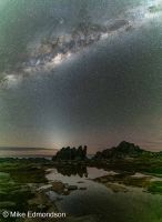 Milky Way reflections at Aries Tors