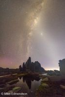 Aries Tors stargazing into the Milky Way