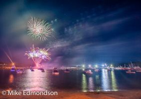 Fireworks at Ulladulla Harbour