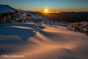 Golden Thredbo Valley Sunrise 
