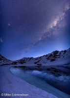 Milky Way above Lake Albina