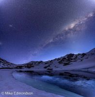 Milky Way above Lake Albina