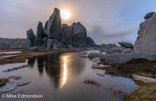 Moonrise at Aries Tors