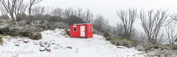 Snowfalls at Valentines Hut