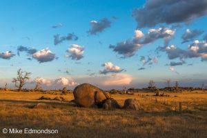 Sunset over The Monaro Tors