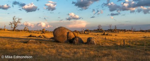 Sunset over The Monaro Tors